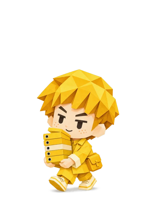 コツコツマイスターのイメージイラスト